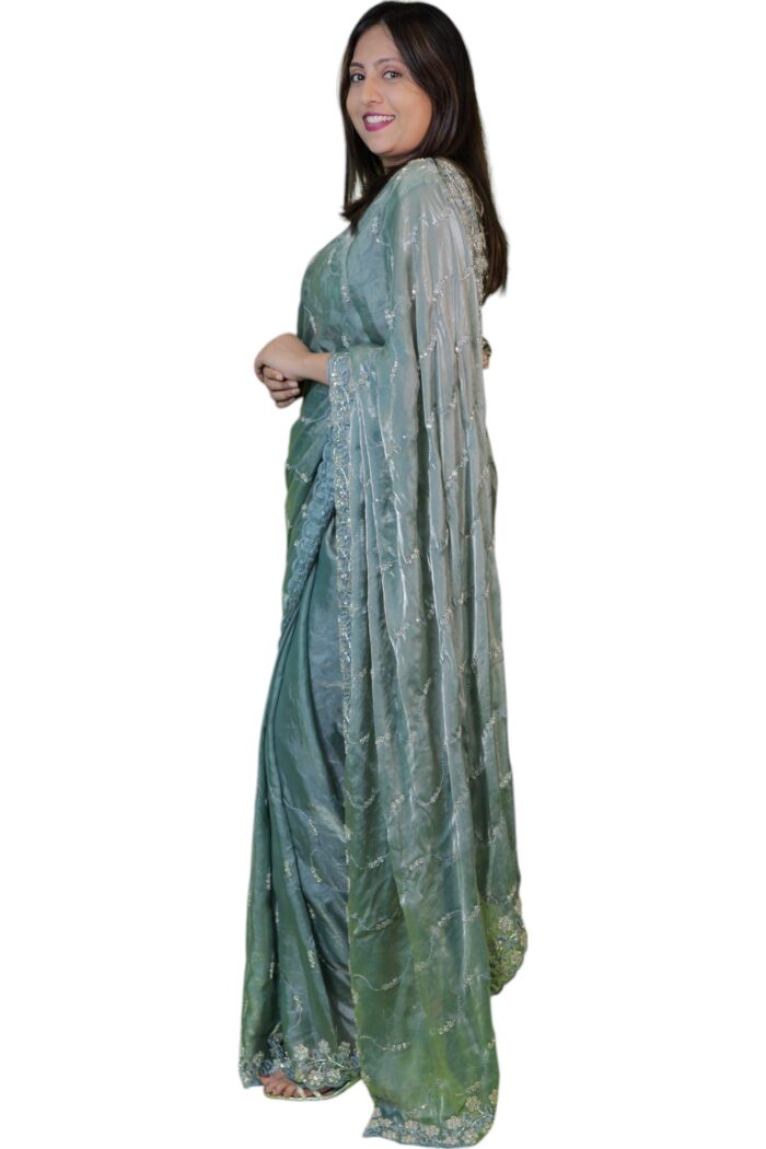 PARTY WEAR SAREE - Image 4