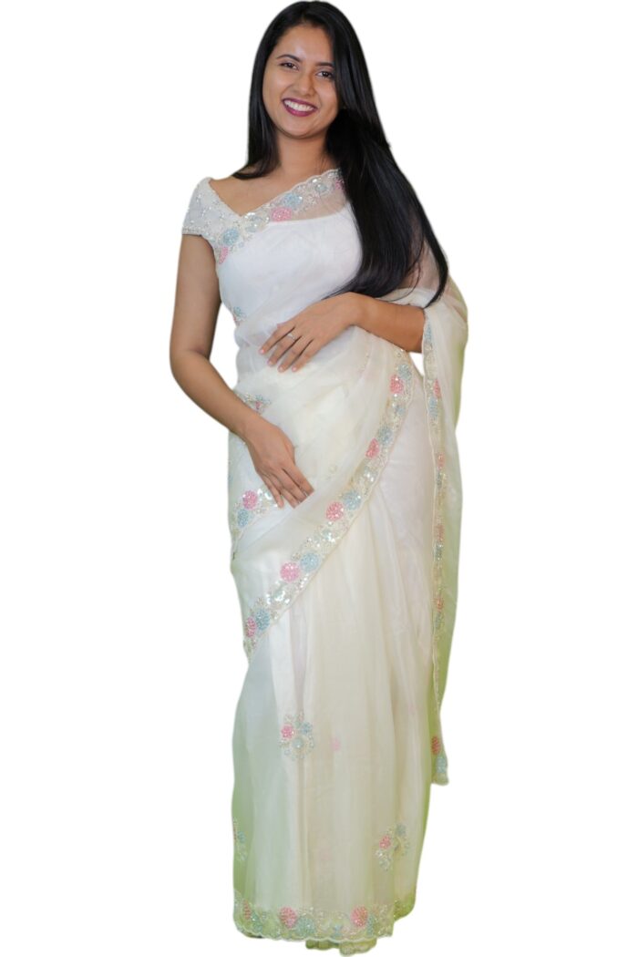 PARTY WEAR SAREE - Image 4