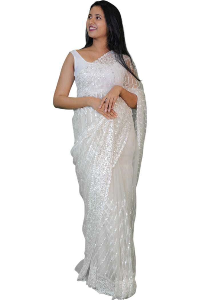 PARTY WEAR SAREE - Image 2