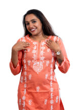 Peach kurta - Image 2