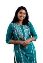 Teal Embroidered Kurta - Image 2