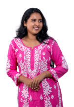 Chikankari Kurta set  - Image 3